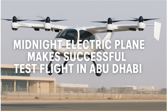 Midnight Electric Plane Makes Successful Test Flight in Abu Dhabi
